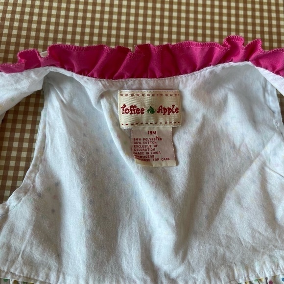 Toffee Apple polka dots multicolor dress.
Size 18months - Picture 6 of 10